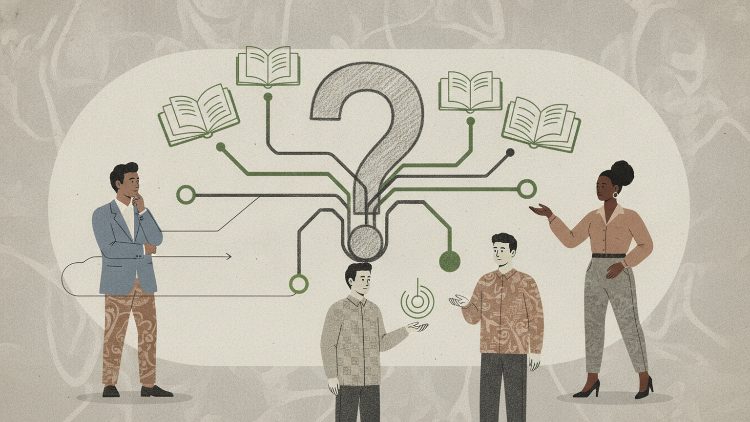 Marketing lead reviewing how google ai search selects and cites sources inside a generated answer panel